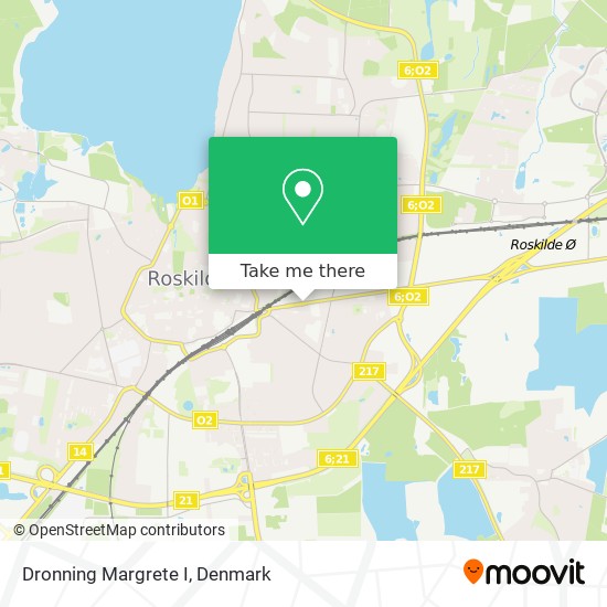 Dronning Margrete I map