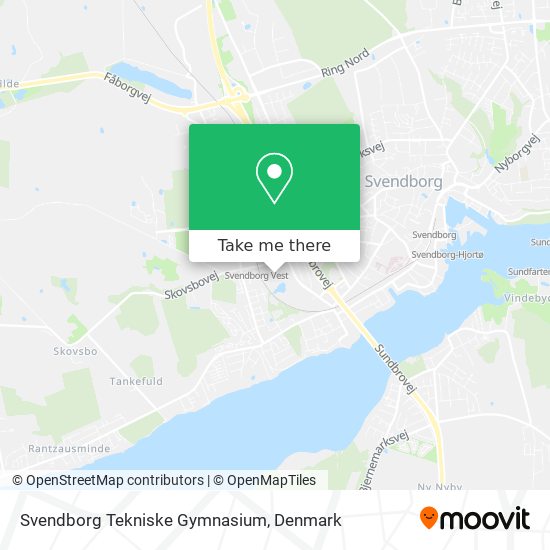 Svendborg Tekniske Gymnasium map