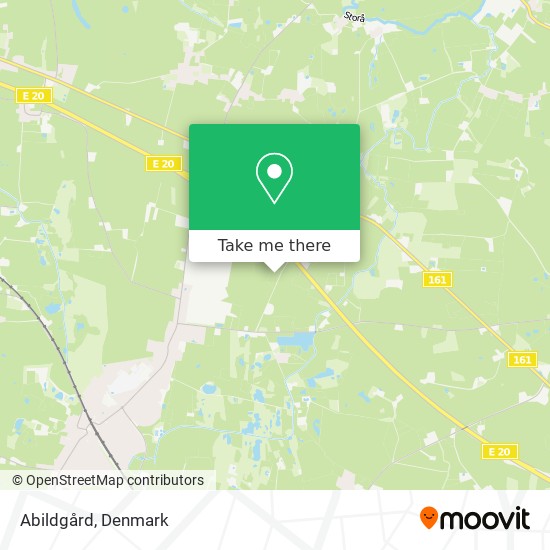 Abildgård map