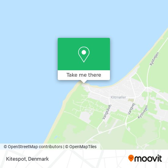 Kitespot map