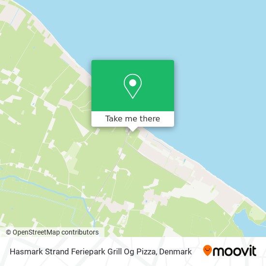 Hasmark Strand Feriepark Grill Og Pizza map