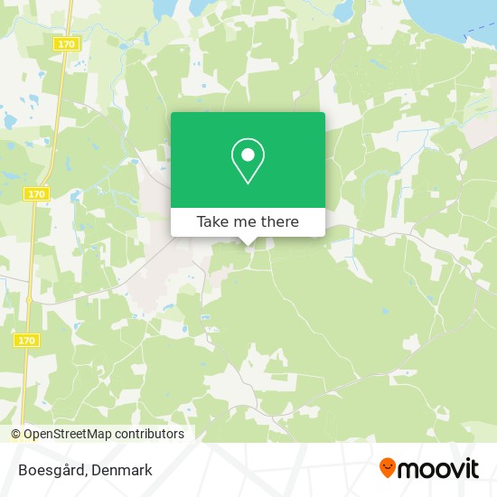 Boesgård map