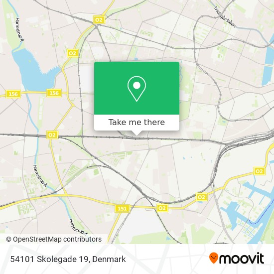 54101 Skolegade 19 map