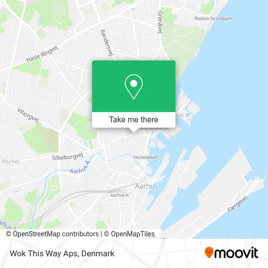 Wok This Way Aps map