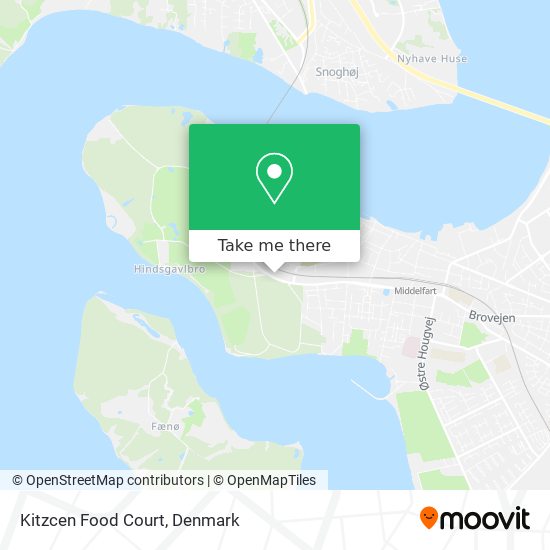 Kitzcen Food Court map