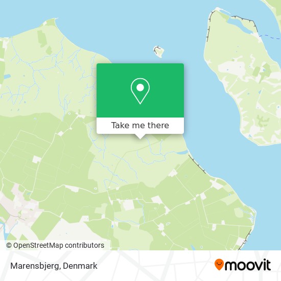 Marensbjerg map