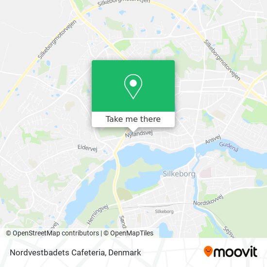 Nordvestbadets Cafeteria map