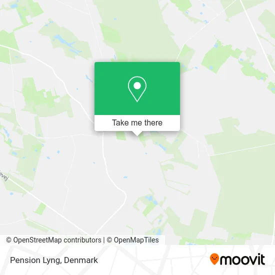 Pension Lyng map