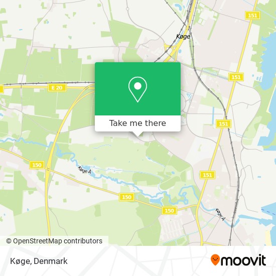 Køge map