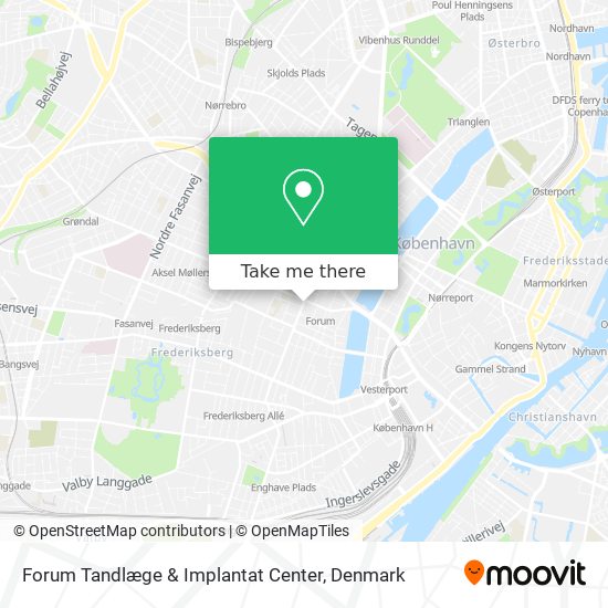 Forum Tandlæge & Implantat Center map