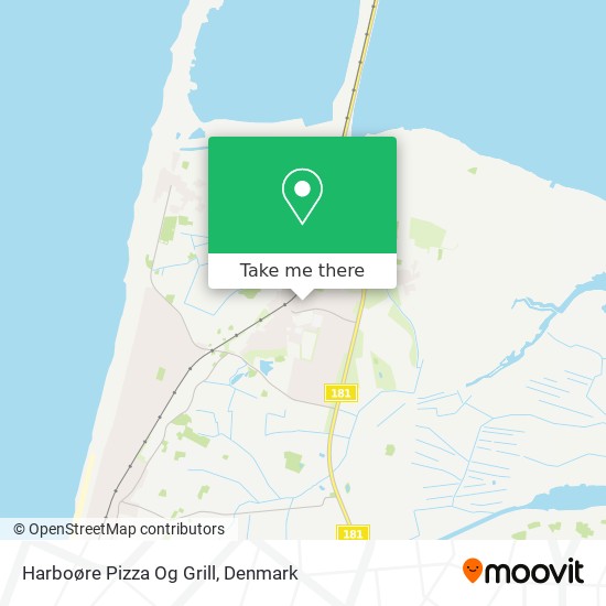 Harboøre Pizza Og Grill map