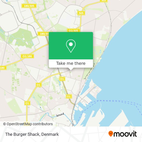 The Burger Shack map