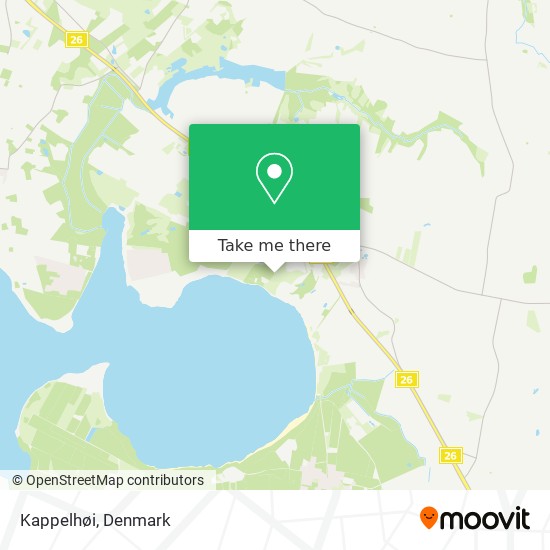 Kappelhøi map