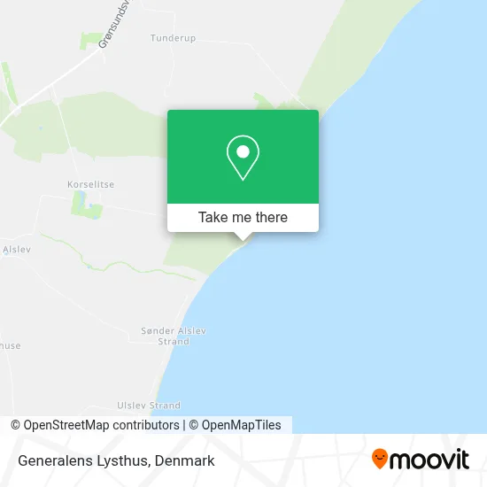 Generalens Lysthus map