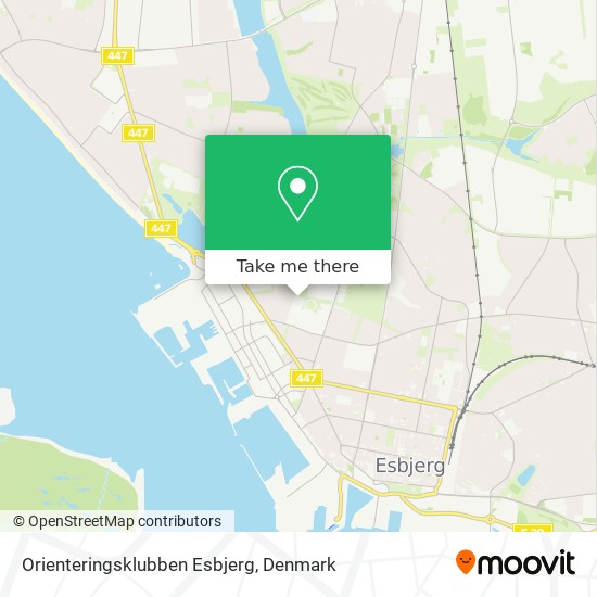 Orienteringsklubben Esbjerg map