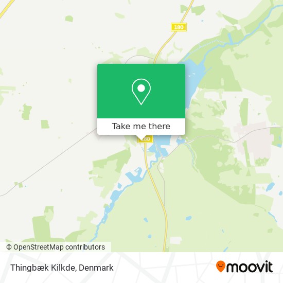 Thingbæk Kilkde map