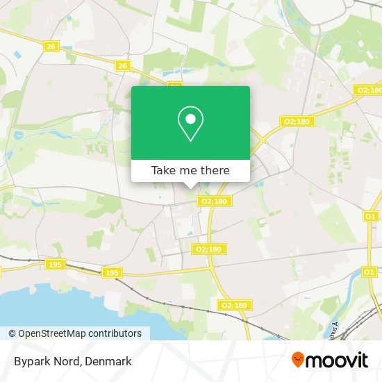 Bypark Nord map