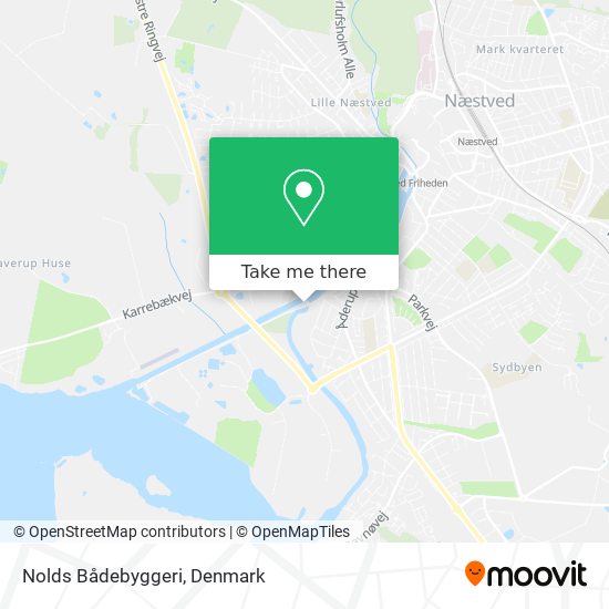 Nolds Bådebyggeri map