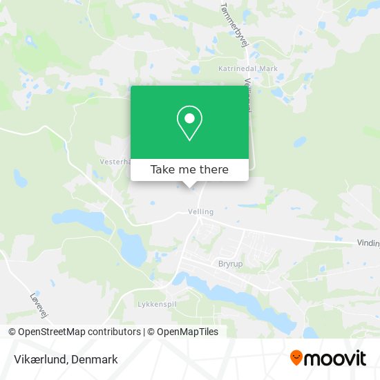 Vikærlund map