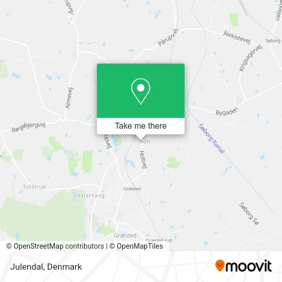 Julendal map
