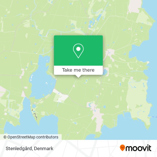 Stenledgård map