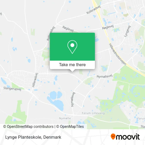 Lynge Planteskole map