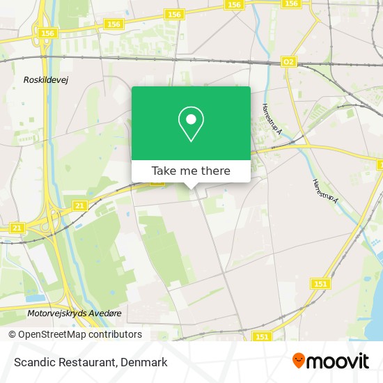Scandic Restaurant map