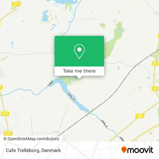 Cafe Trelleborg map