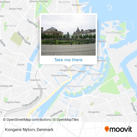 Kongens Nytorv map