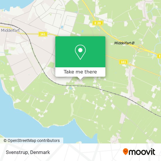 Svenstrup map