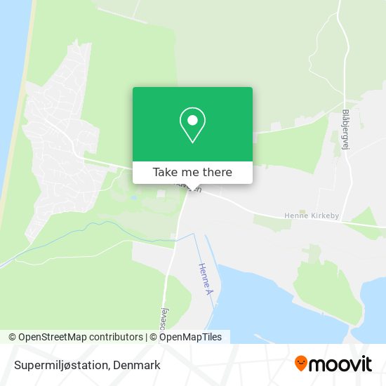 Supermiljøstation map