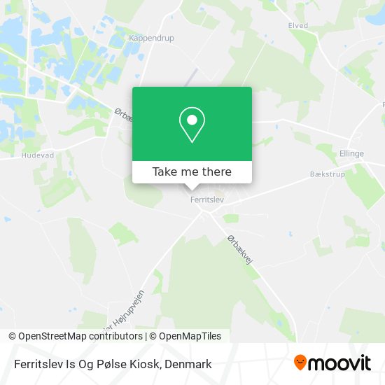 Ferritslev Is Og Pølse Kiosk map