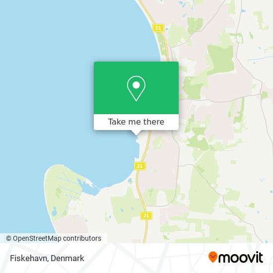 Fiskehavn map