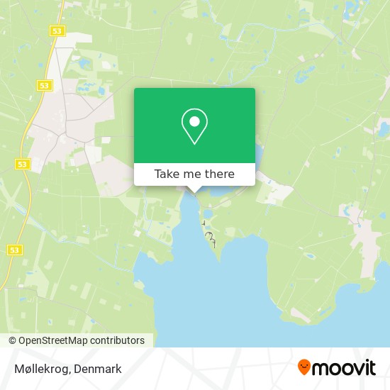 Møllekrog map