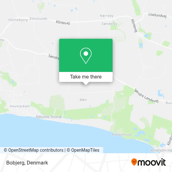 Bobjerg map