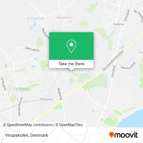 Virupskolen map
