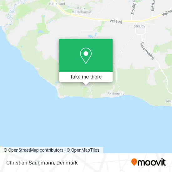 Christian Saugmann map
