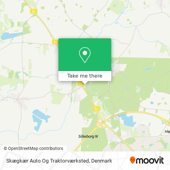 Skægkær Auto Og Traktorværksted map