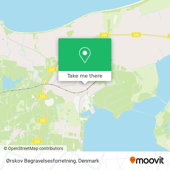 Ørskov Begravelsesforretning map