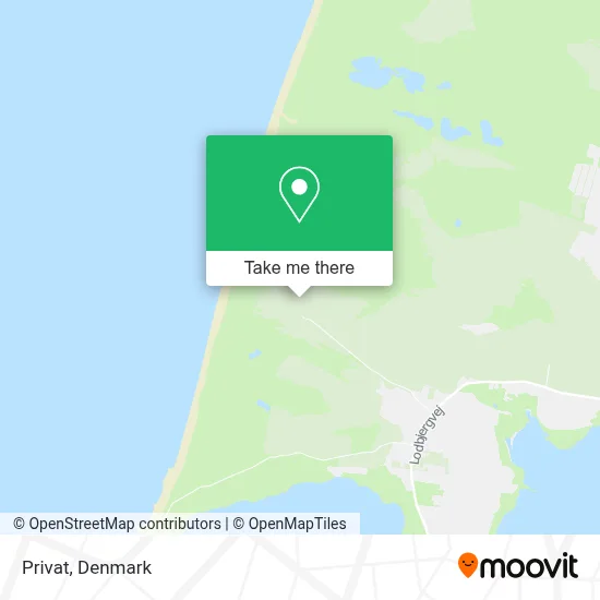 Lodbjerg Fyr map