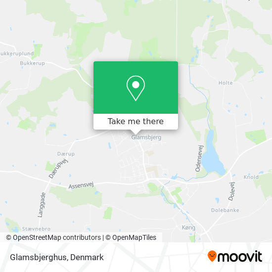 Glamsbjerghus map