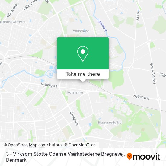 3 - Virksom Støtte Odense Værkstederne Bregnevej map