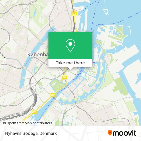 Nyhavns Bodega map
