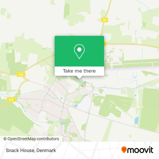 Snack House map