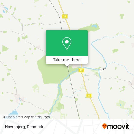 Havrebjerg map