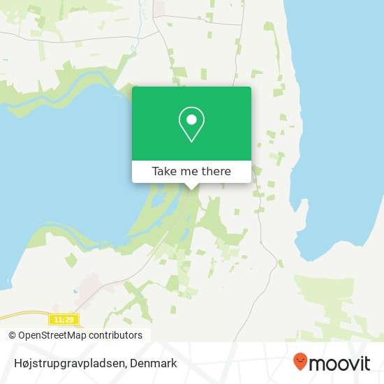 Højstrupgravpladsen map