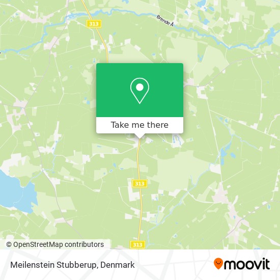 Meilenstein Stubberup map