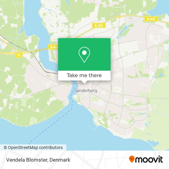 Vendela Blomster map