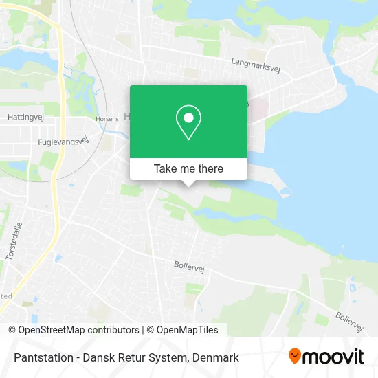 Pantstation - Dansk Retur System map