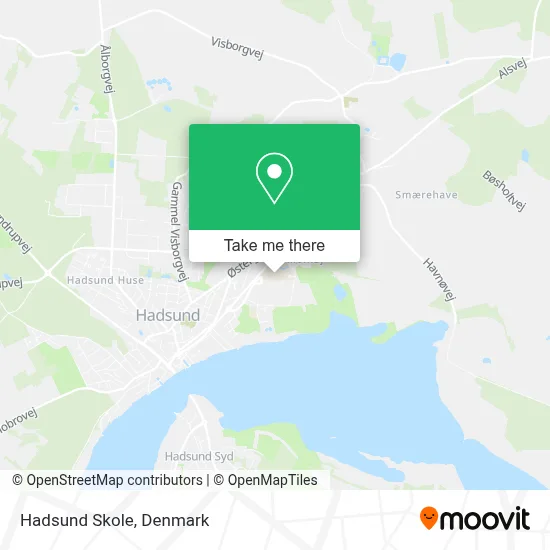 Hadsund Skole map